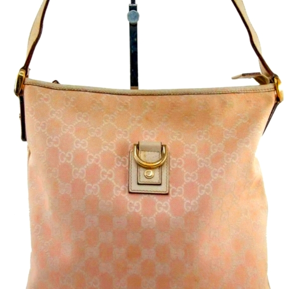 Gucci Bags Gucci Monogram Abbey Messenger Pastel Pink Messenger